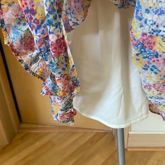 NWT Zara Ruffled Printed Dress - 8514/059 - M - Picture 10 of 11